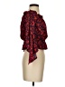 Express 100% Polyester Red 3/4 Sleeve Blouse Size XS - photo 4