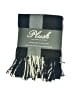 Plush Black Blue Scarf One size - photo 1