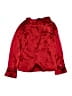 Talbots 100% Polyester Red Long Sleeve Blouse Size 14 - photo 2