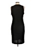 Nine West Solid Black Casual Dress Size L - photo 2