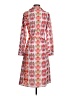 Unbranded 100% Polyester Print Red Casual Dress Size XS - photo 2