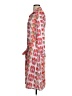 Unbranded 100% Polyester Print Red Casual Dress Size XS - photo 5