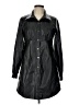 Fashion Nova Black Raincoat Size L - photo 1