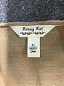 Krazy Kat Tan 3/4 Sleeve Blouse Size XL - photo 7