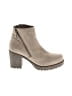 Blondo Gray Tan Ankle Boots Size 6 - photo 1