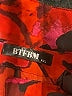 BTFBM 100% Polyester Floral Red Long Sleeve Blouse Size XXL - photo 7