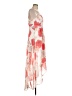 Crystal Doll Floral Ivory Orange Cocktail Dress Size 11 - photo 4