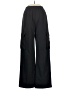 Shein 100% Polyester Black Cargo Pants Size 6 - photo 1