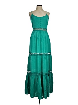 slim fit dress slacks Baltic Born Womens Agnes Satin Maxi Dress | Dark Green Floral