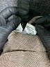 Max Mara 100% Linen Tweed Tan Brown Blazer Size 8 - photo 7