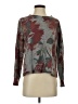 t.la Floral Gray Pullover Sweater Size XS - photo 1