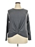 all in motion Gray Long Sleeve Top Size 2X - photo 1