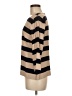 J.Crew 100% Rayon Stripes Tan 3/4 Sleeve Top Size 6 - photo 5