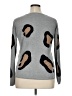 The Limited 100% Rayon Animal Print Gray Pullover Sweater Size XL - photo 2