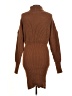 Shein 100% Polyester Brown Casual Dress Size M - photo 2