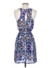 Daytrip 100% Polyester Print Blue Cocktail Dress Size S - photo 2