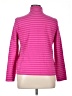 Jones New York Stripes Pink Track Jacket Size XL - photo 2