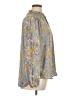 violet b. 100% Polyester Floral Gray Long Sleeve Blouse Size XL - photo 4