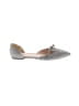 J.Crew Tweed Gray Silver Flats Size 11 - photo 1