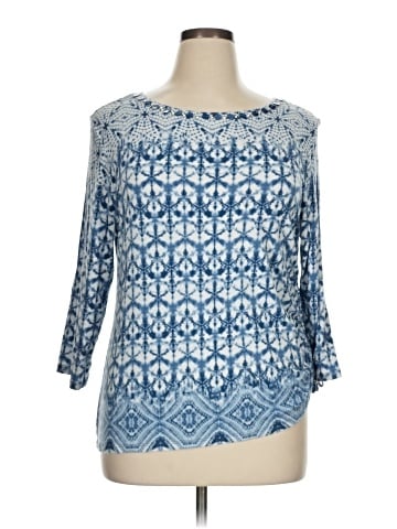 Ruby Rd. 3/4 Sleeve Blouse (view 1)