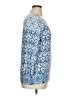 Ruby Rd. Blue 3/4 Sleeve Blouse Size XL - photo 4
