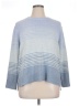 Ella Moss Color Block Blue Pullover Sweater Size XL - photo 1