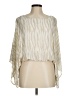 AaKaa 100% Polyester Ivory 3/4 Sleeve Blouse Size M - photo 1