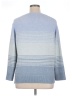 Ella Moss Color Block Blue Pullover Sweater Size XL - photo 2