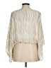 AaKaa 100% Polyester Ivory 3/4 Sleeve Blouse Size M - photo 2