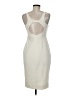 Likely Solid Ivory Cocktail Dress Size 8 - photo 2