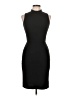 Aqua Solid Black Cocktail Dress Size L - photo 1