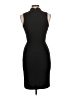 Aqua Solid Black Cocktail Dress Size L - photo 2