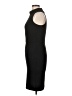 Aqua Solid Black Cocktail Dress Size L - photo 5