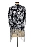 MICHAEL Michael Kors Black Kimono Size L - photo 2