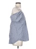 Theory 100% Cotton Blue Sleeveless Blouse Size S - photo 4