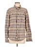 Marine Layer Tweed Tan Long Sleeve Button-Down Shirt Size Med - Lg - photo 1