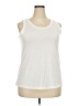 Unbranded White Sleeveless T-Shirt Size XXL - photo 1