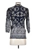 Angie Blue 3/4 Sleeve Blouse Size S - photo 2