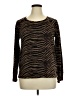 Sanctuary Brown Long Sleeve Top Size XL - photo 1