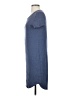 fleur bleue Solid Blue Casual Dress Size S - photo 5
