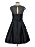 Theia Solid Black Cocktail Dress Size 2 - photo 2