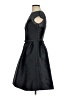 Theia Solid Black Cocktail Dress Size 2 - photo 5