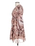 Aqua 100% Polyester Paisley Pink Cocktail Dress Size XS - photo 5