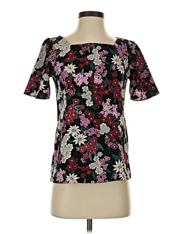 Ann Taylor Factory Short Sleeve Blouse (view 1)