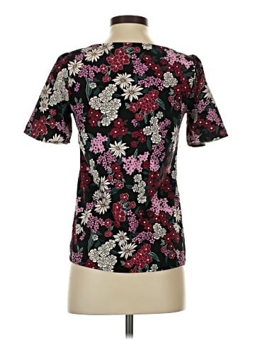 Ann Taylor Factory Short Sleeve Blouse (view 2)