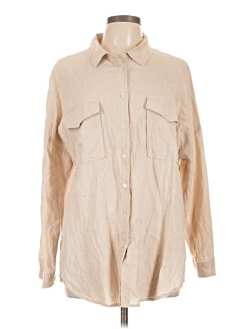 Love Tree Long Sleeve Button-Down Shirt (view 1)