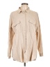 Love Tree Tan Long Sleeve Button-Down Shirt Size L - photo 1