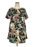 Unbranded Floral Green Casual Dress Size XXL - photo 1