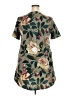 Unbranded Floral Green Casual Dress Size XXL - photo 2