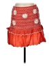 Saylor 100% Cotton Orange Casual Skirt Size S - photo 1